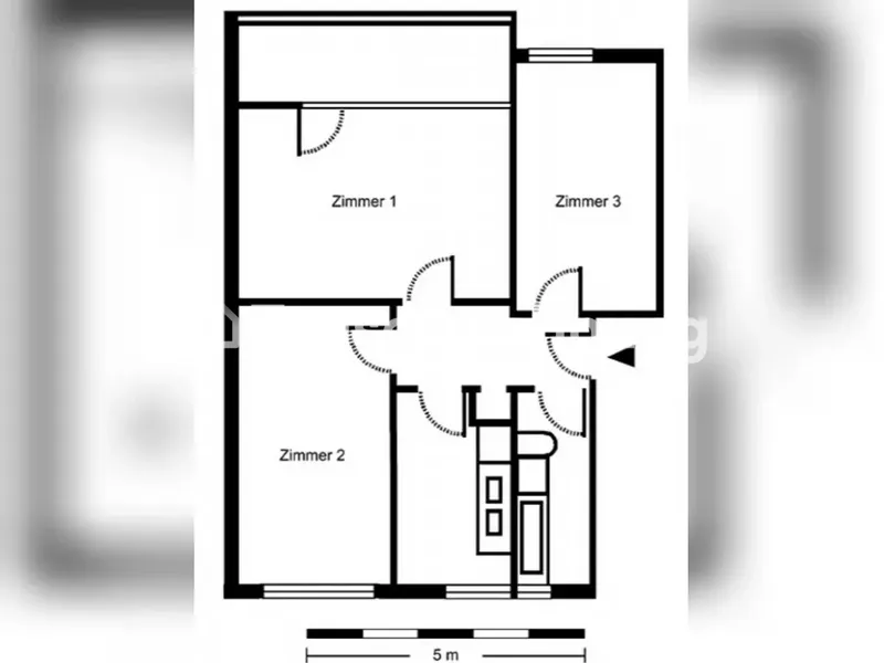 Tauschwohnung: Gemütliche 3-Zimmer-Wohnung gegen mind. 4-Zimmer-Wohnung — photo 1